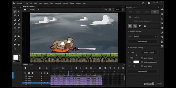 Adobe Animate - Mejor programa para crear animaciones flash