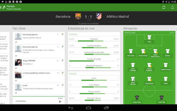 mejor app para ver los resultados de futbol - OneFootball