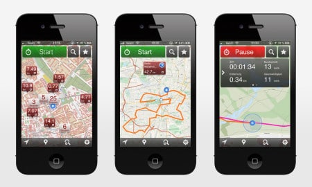GPSies app mapas online
