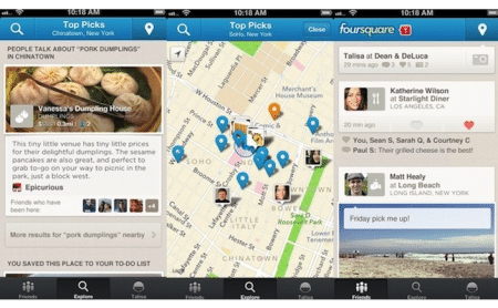 foursquare- buscar - localizar personas
