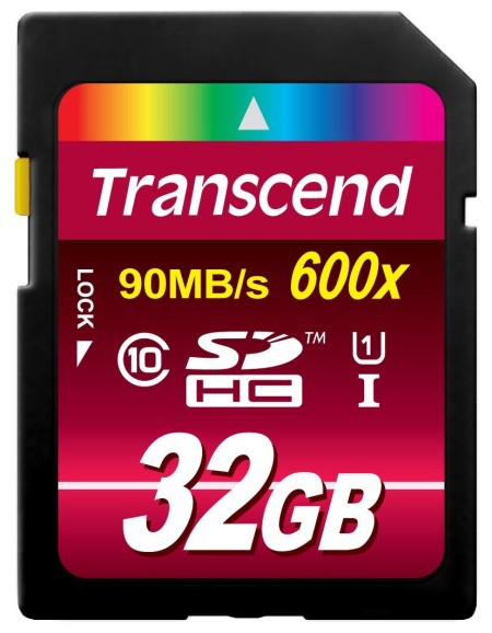 Transcend Ultimate - mejor Tarjeta de Memoria Flash 32GB SDHC