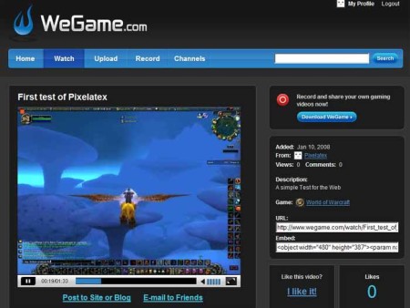 WeGame programa gratis para grabar videos de juegos