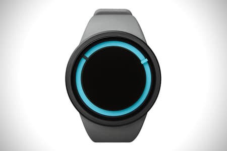 Ziiiro-Eclipse-reloj digital de bolsillo para hombre
