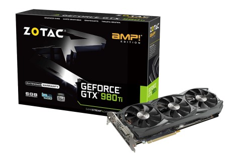 Zotac GeForce GTX 980 Ti Amp! - mejores tarjetas graficas