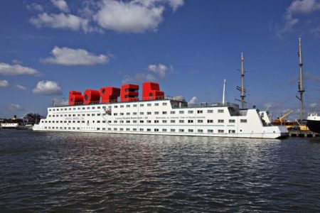 Amstel Botel, Ámsterdam - mejores hoteles flotantes del mundo