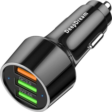 cargador de mechero de coche DeepDream Quick Charge 3.0
