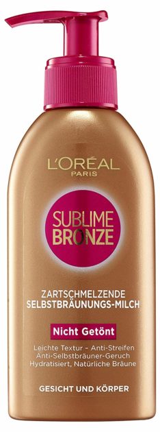 L'oréal paris - Sublime bronze, loción bronceadora