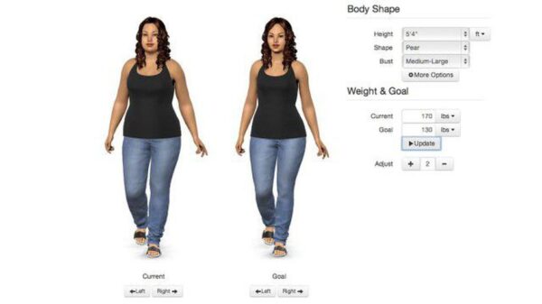 cambio de look virtual Model My Diet
