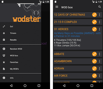 mejores apps para hacer crossfit - WODster