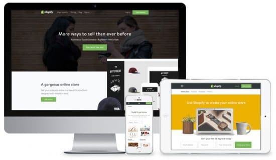 shopify - mejor sitio web para hacer una tienda online