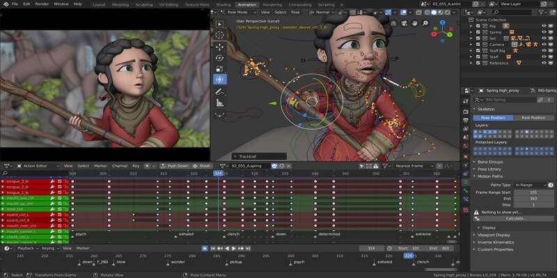 Blender - El mejor software gratuito de animación 3D