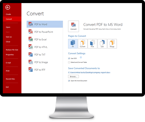 DeskPDF Studio XE software para convertir y editar pdf