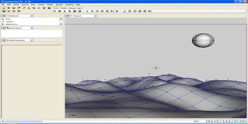 K-3D - Potente programa gratuito con un avanzado proceso de visualización