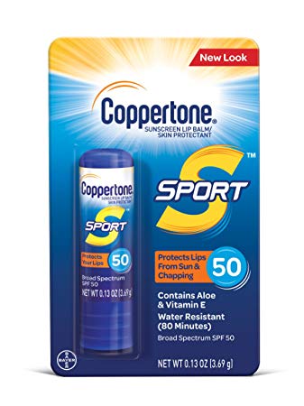 balsamo labial spf 50 -Coppertone Sport Sunscreen Lip Balm
