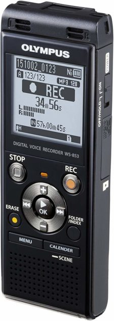 mejores grabadoras digitales - Olympus WS-853