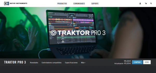 mezclador de musica para dj - Native Instruments Traktor Pro