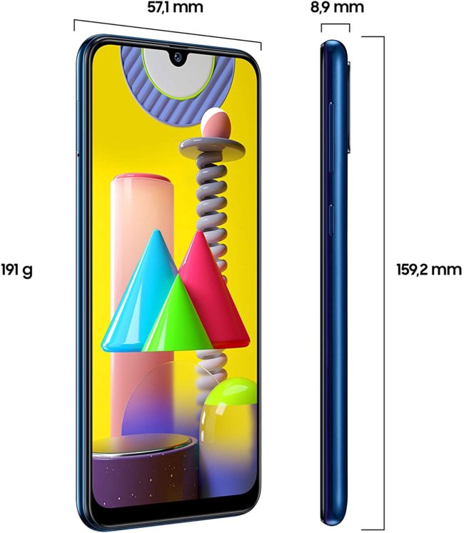 mejores moviles gama media - Samsung Galaxy M31