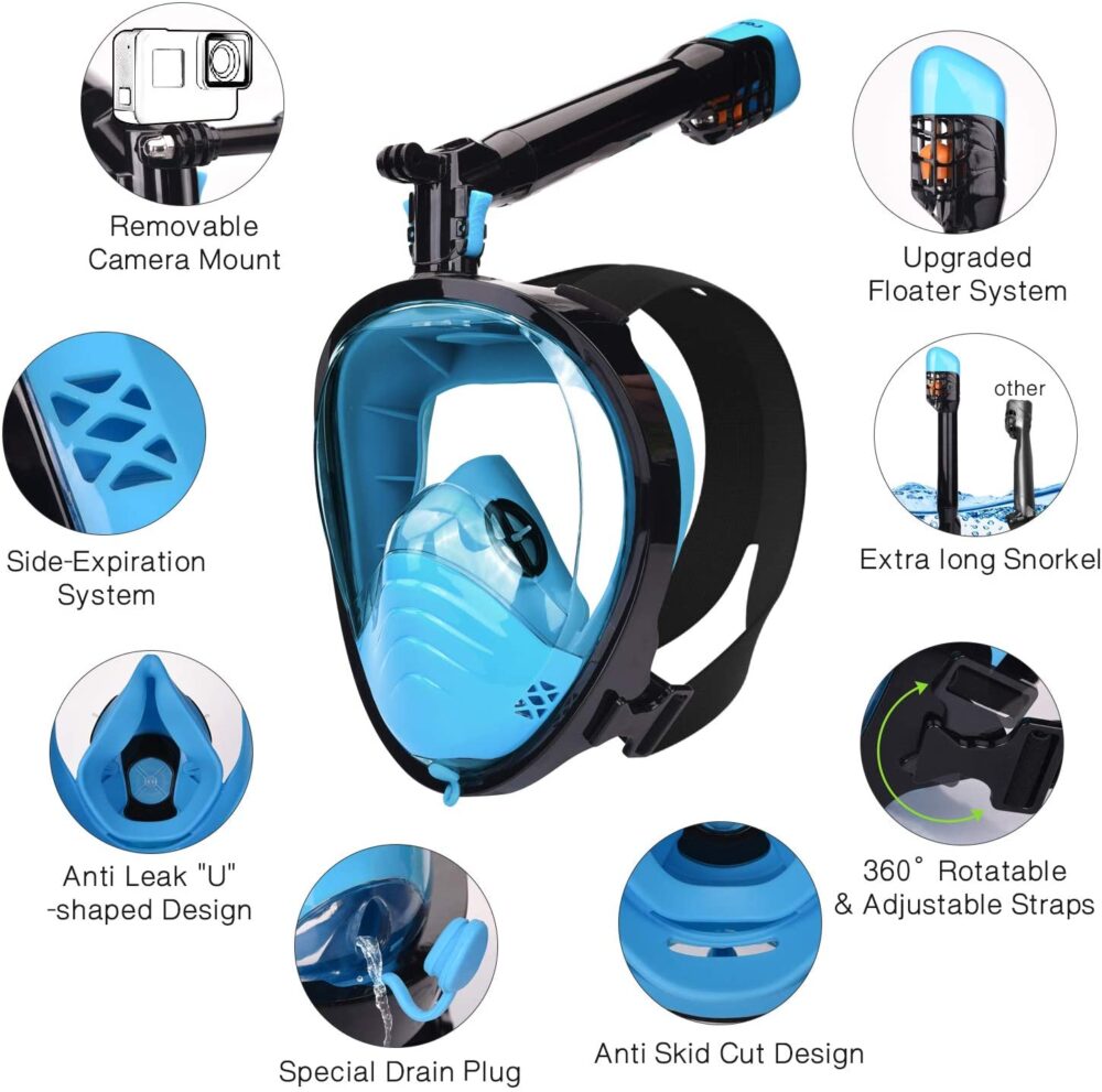 6 Mejores Máscaras De Buceo Y Snorkel 【septiembre 2024】