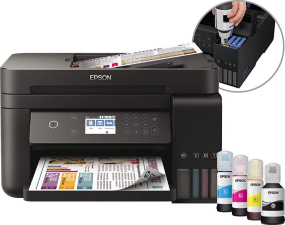 Epson EcoTank ET-3750 - Impresora multifuncional tinta continua