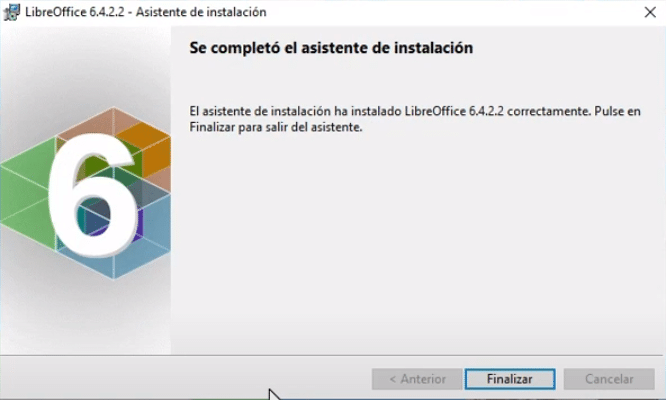 instalacion completa libreoffice