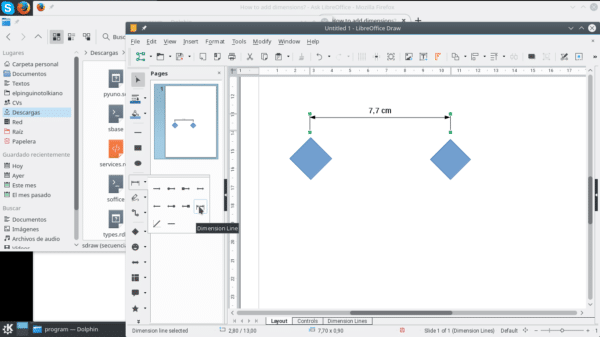 como aprender a dibujar con libreoffice draw