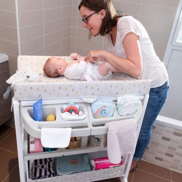 6 Mejores bañeras con cambiador para bebés