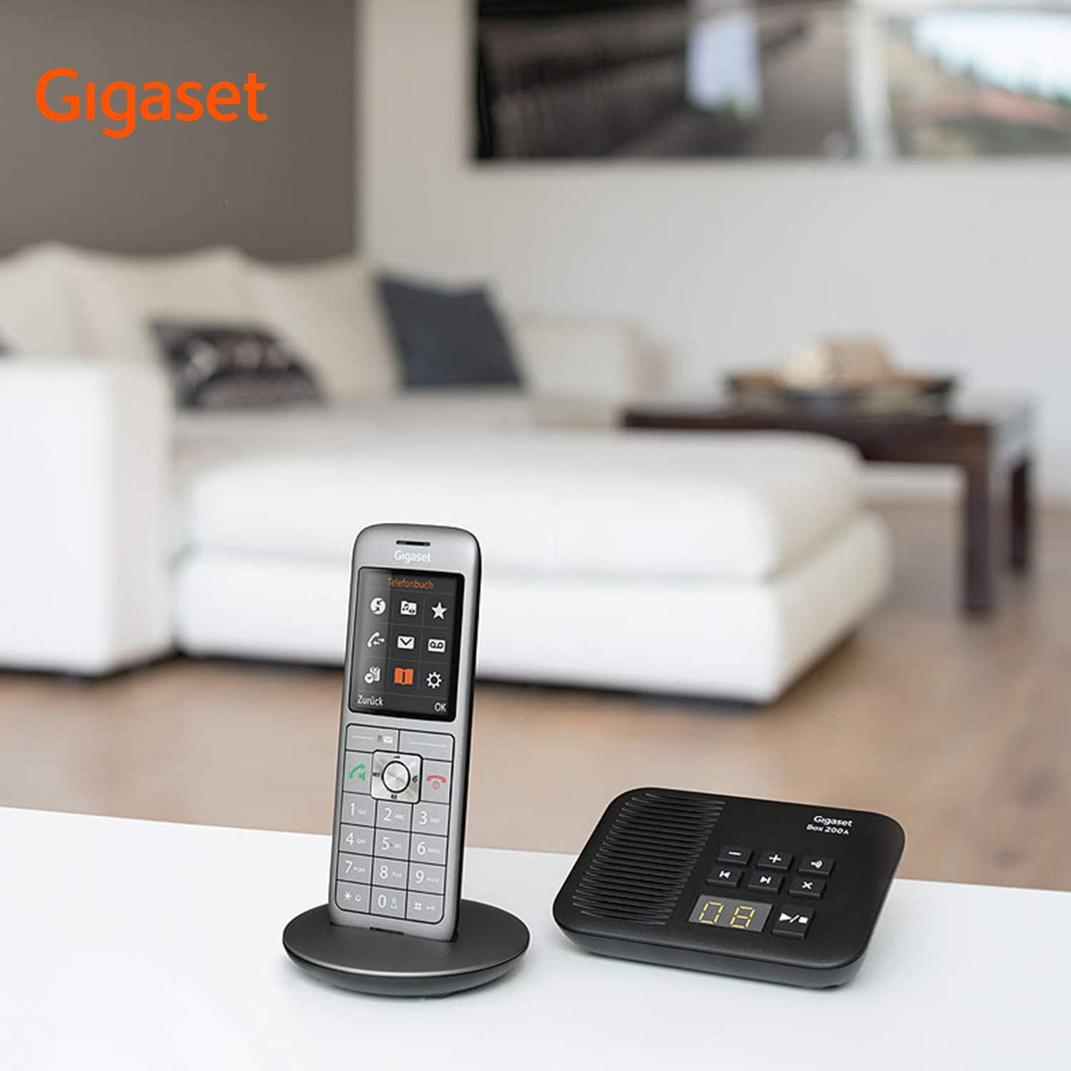 Milanuncios - Teléfono Fijo Inalámbrico Gigaset E290