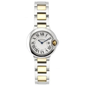 Reloj Cartier W69007Z3 Ballon Bleu para mujer, acero y oro de 18 quilates