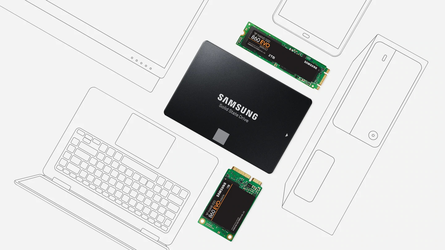 SSD Samsung 860 EVO Sata M2