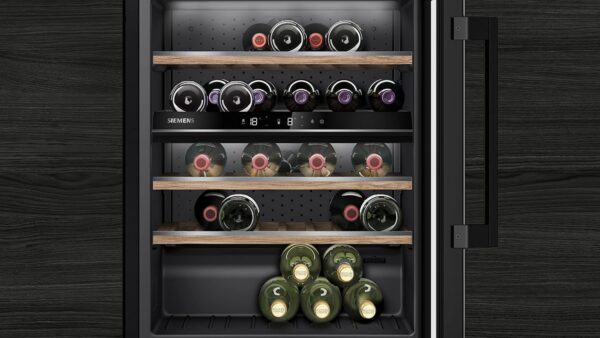 6 mejores vinotecas o neveras para vinos 23 Siemens KU21WAHG0 iQ500 - Nevera de vino - mejor vinoteca ocu