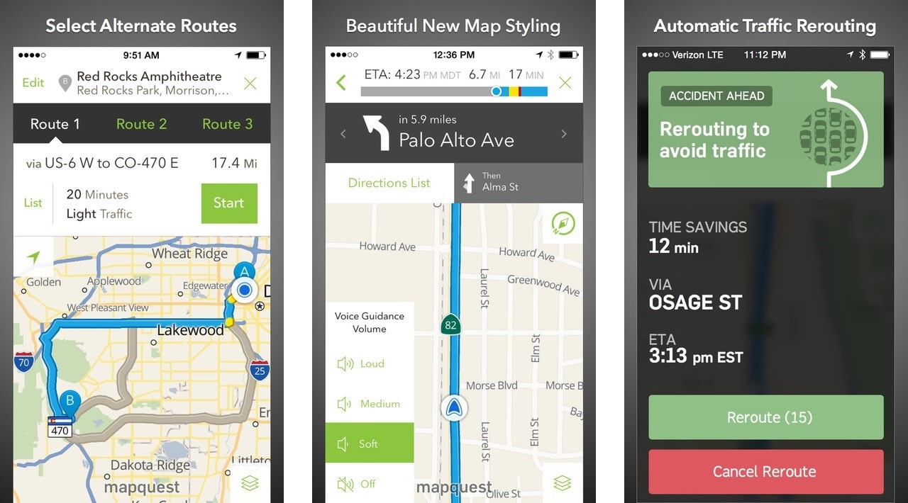 MapQuest - Navegación GPS y Mapas