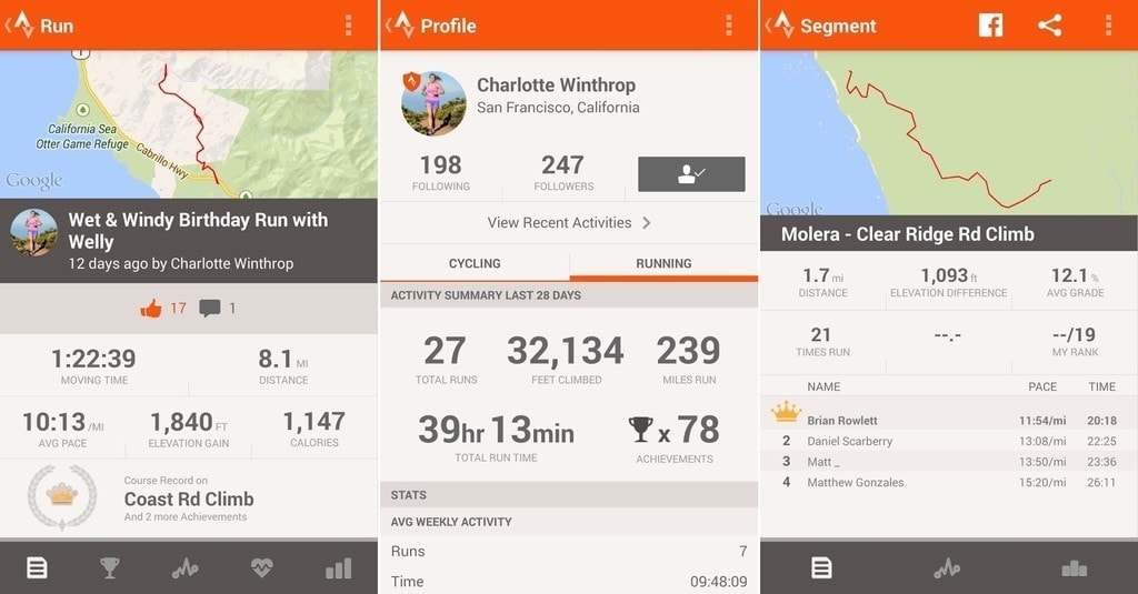 Strava- GPS para Correr y Ciclismo