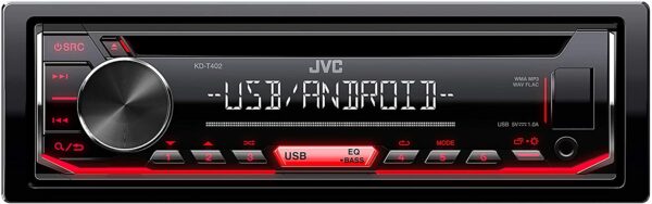 JVC KD-T402 - mejor radio de coche barata