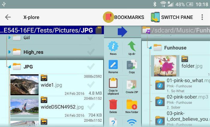 Las mejores aplicaciones de Android Tv X Plore File Manager