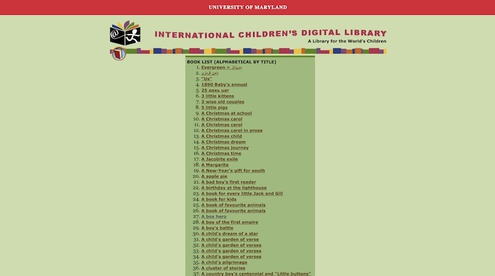 Sitios gratuitos de descarga de Ebooks Biblioteca Infantil