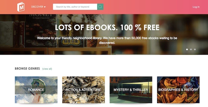 Sitios gratuitos de descarga de libros electrónicos Manybooks