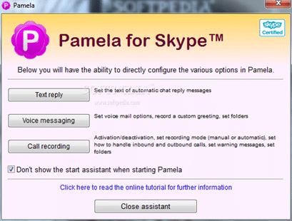 Pamela para Skype