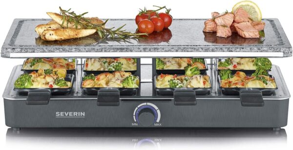SEVERIN Raclette con piedra natural