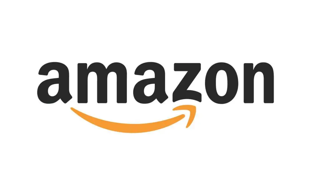 Logotipo de Amazon con la flecha que apunta de la A a la Z