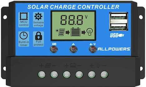 Controlador del cargador solar Allpowers