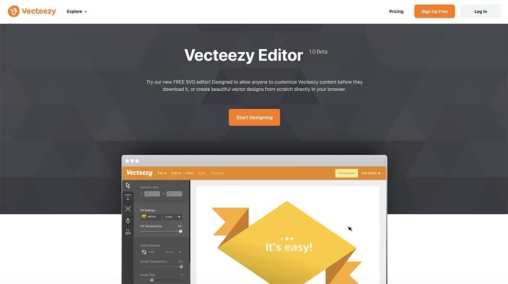 Vecteezy Editor gratis online