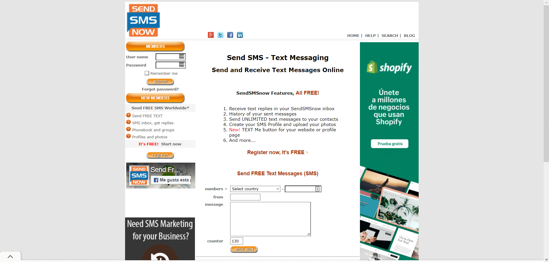 mejores páginas para enviar sms y mensajes gratuitos online