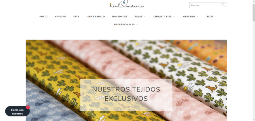 tienda merceria - mejor tienda de telas online