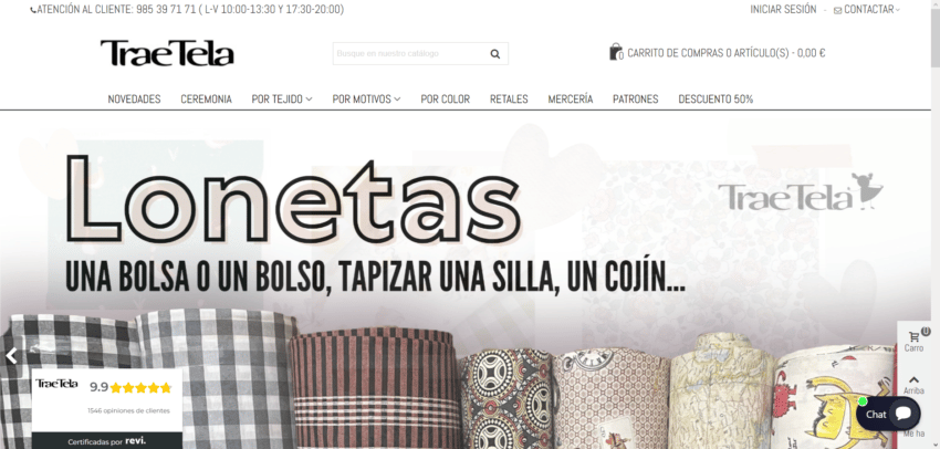 traetela - tu tienda de telas online