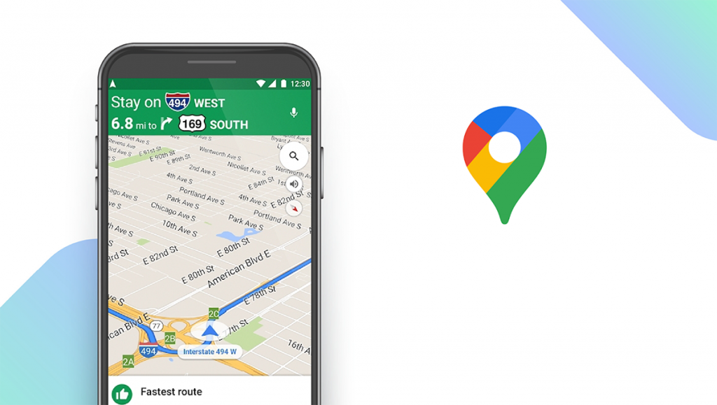 Función de la aplicación Google Maps
