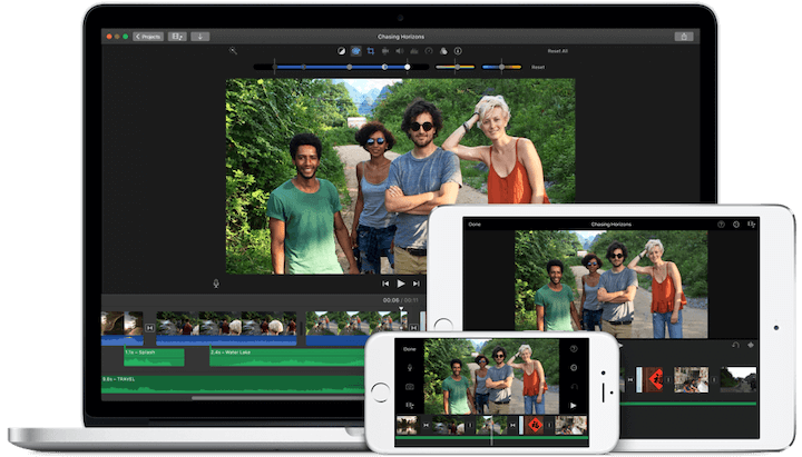 mejor software de edición de vídeo para principiantes - apple imovie