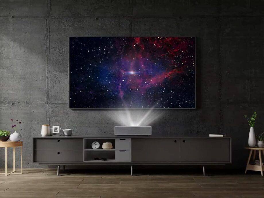 LG CineBeam HU715QW - Proyector TV 4K UHD - mejor proyector de tiro ultra corto