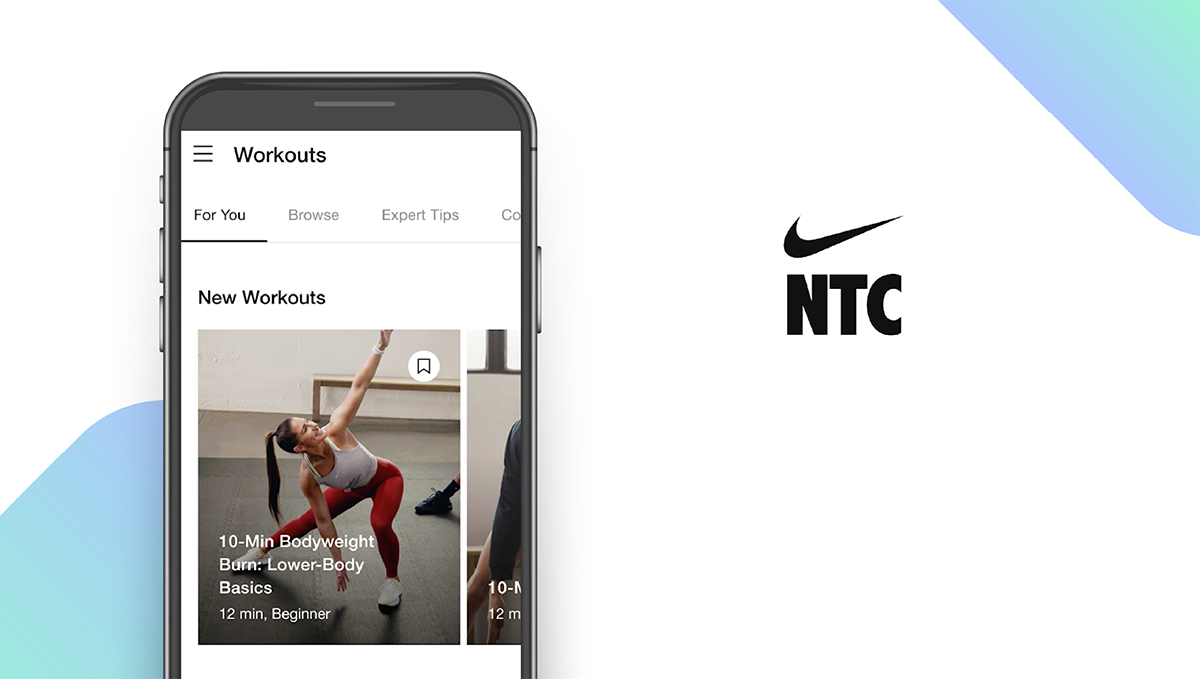 Función de la App Nike Training Club