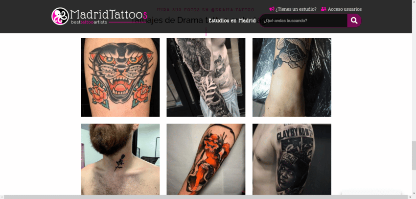 drama tatoos - estudio de tatuajes en madrid