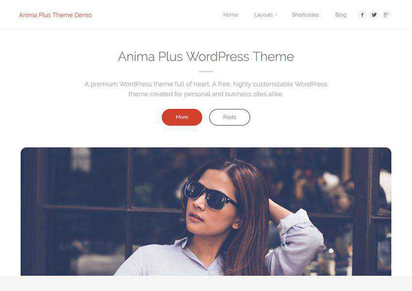 Anima Highly Customizable free wordpress theme wp responsive business corporate